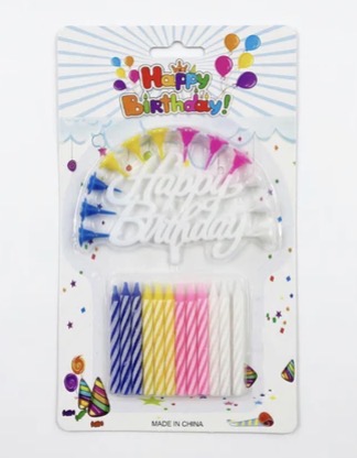 VELAS CUMPLEAÑOS 