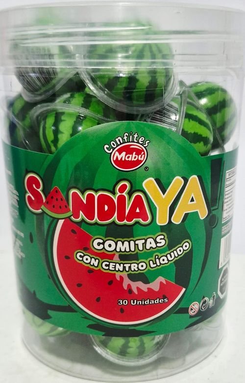 GOMITAS CON CENTRO LIQUIDO SABOR SANDIA
